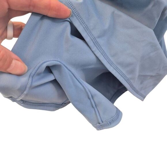 Halara Women's Blue Nylon/Spandex Tennis Dress with Briefs - Picture 3 of 11